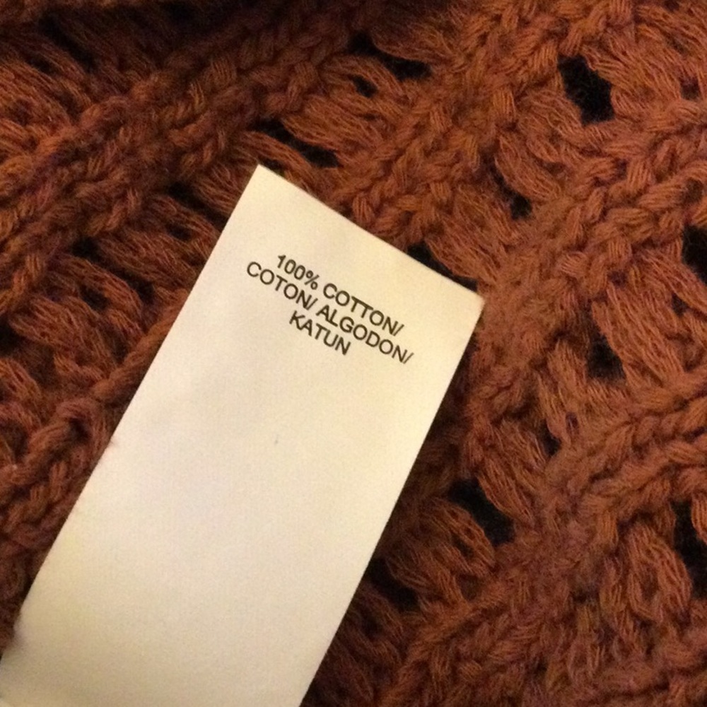 Lucky Brand 3/4 length sleeve open knit sweater - Picture 4 of 4